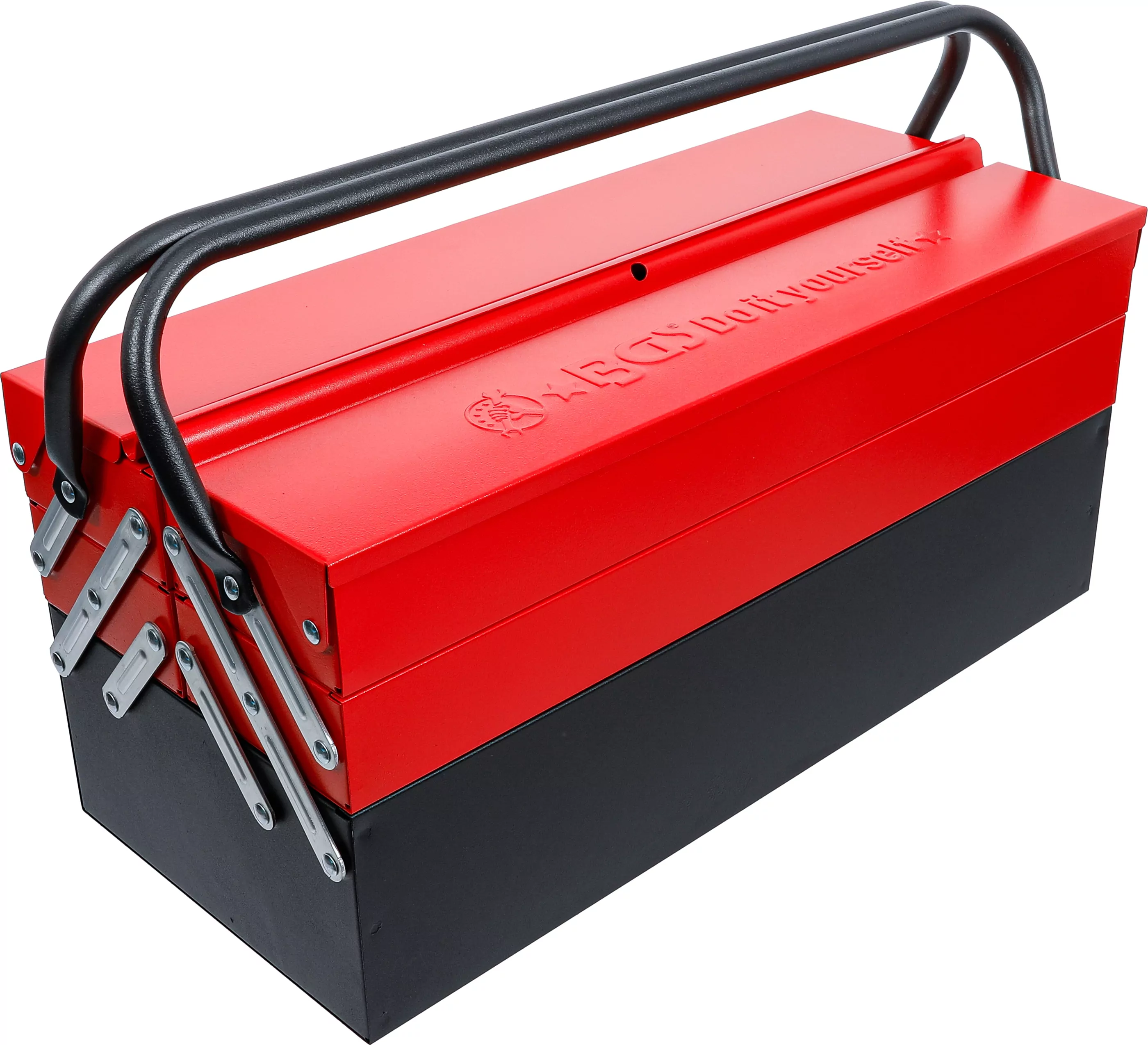 Metall-Werkzeugkoffer inkl. Werkzeug-Sortiment | 86-tlg.