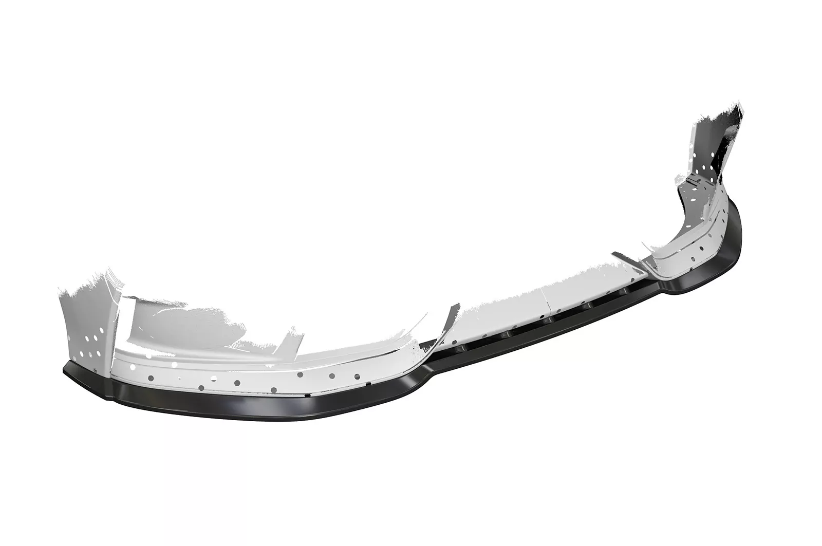 Cup-Spoilerlippe mit ABE für Nissan 370Z Nismo CSL472-M Carbon Look (matt)