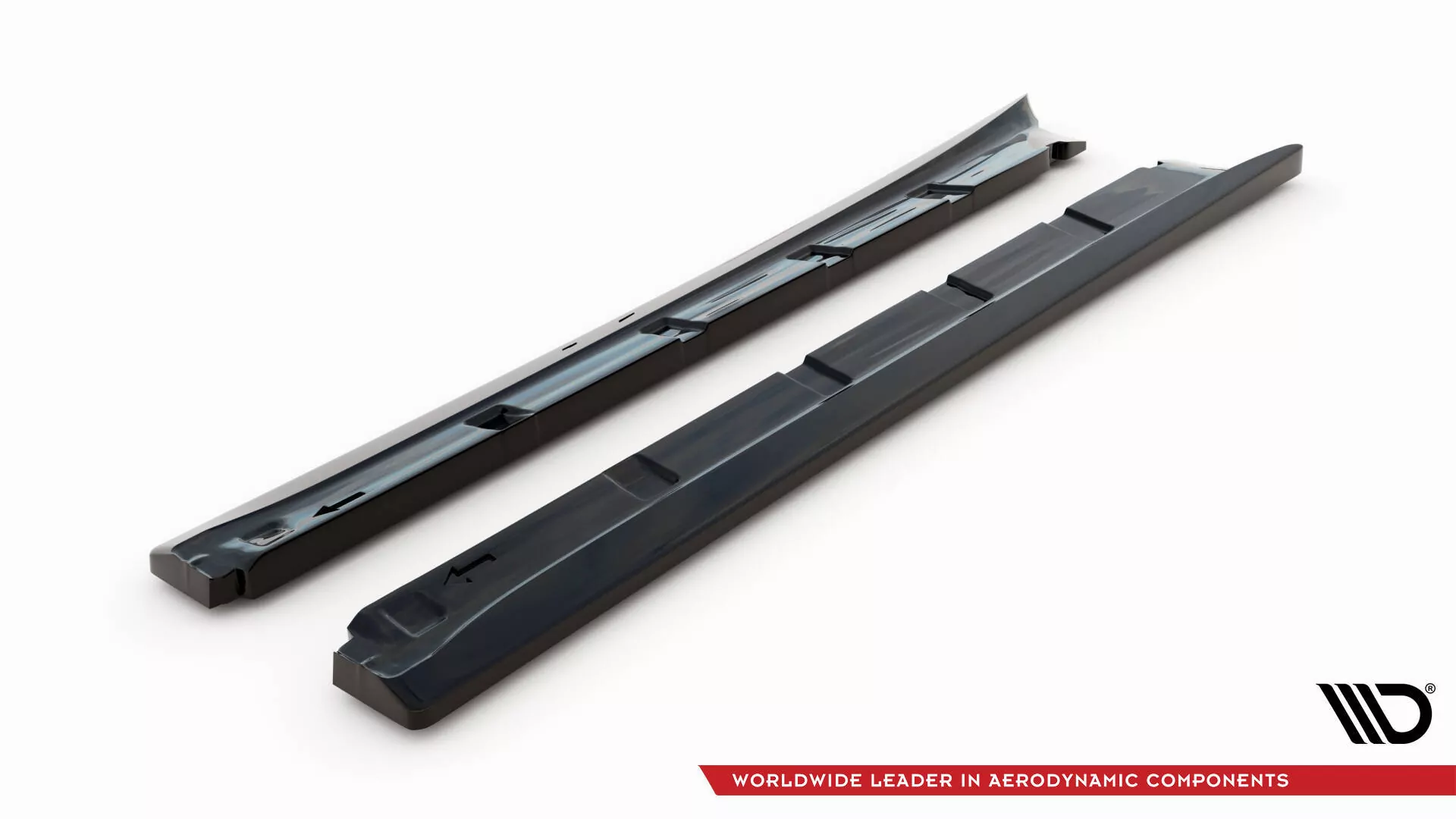 Seitenschweller Ansatz Für Porsche Boxster 987 Schwarz Hochglanz