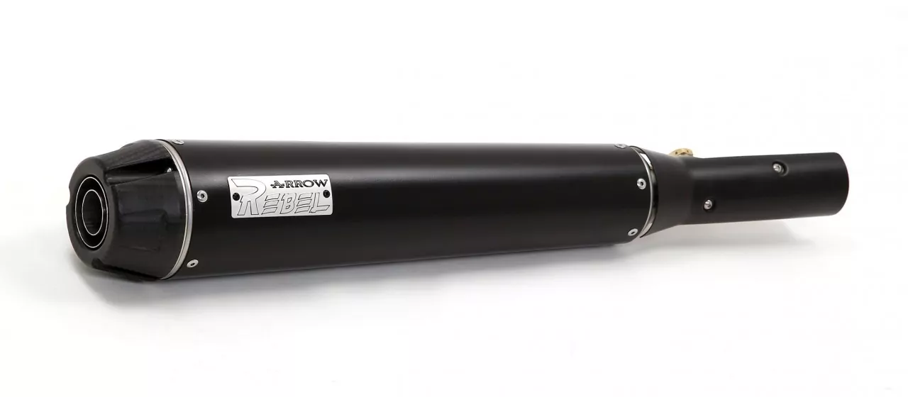 Arrow Rebel Silencer With Carby End Cap Kawasaki Z 900 RS 17-19