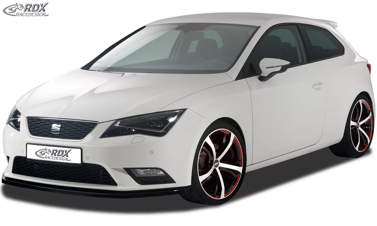 RDX Frontspoiler für SEAT Leon 5F / Leon 5F SC / Leon 5F ST Frontlippe Front Ansatz Vorne Spoilerlippe Schwert