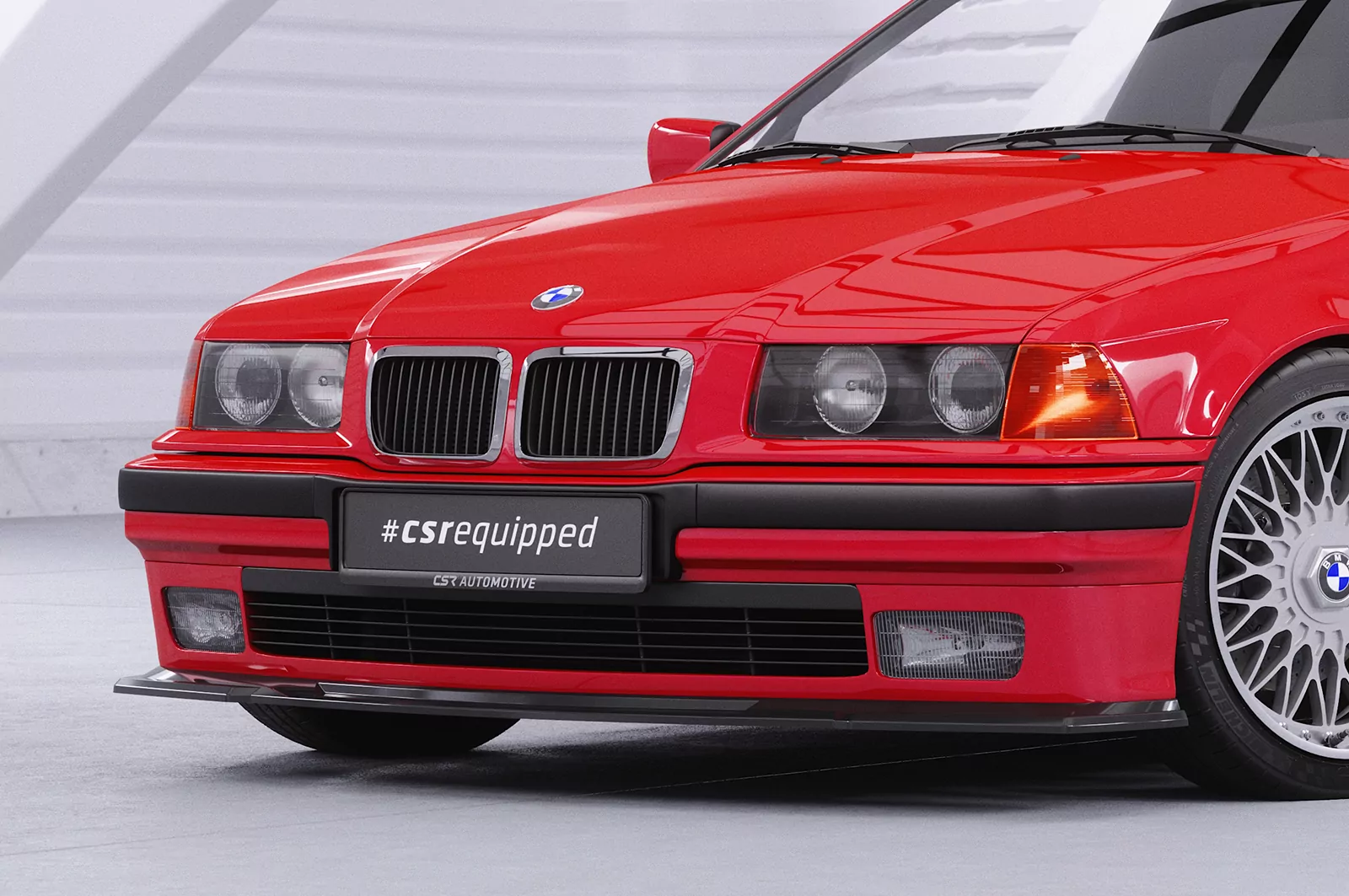 Cup-Spoilerlippe passend für BMW 3er E36 Compact mit ABE | tuning-parts24