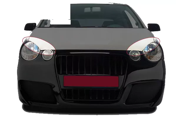 Aktion: Motorhaubenverlängerung für VW Polo 9N MHV035