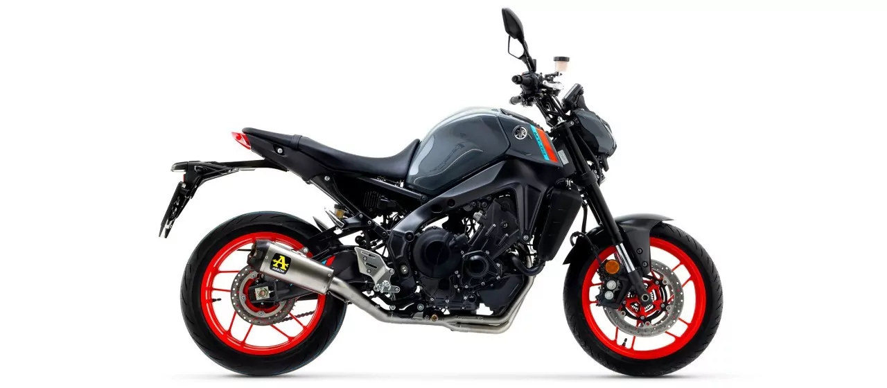 71932PK-Arrow Works Titan YAMAHA MT-09 21-23