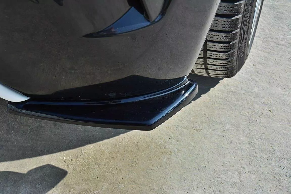 Heck Ansatz Flaps Diffusor Passend Für Diffusor Passend Für OPEL CORSA D OPC / VXR Schwarz Hochglanz Schwarz Hochglanz