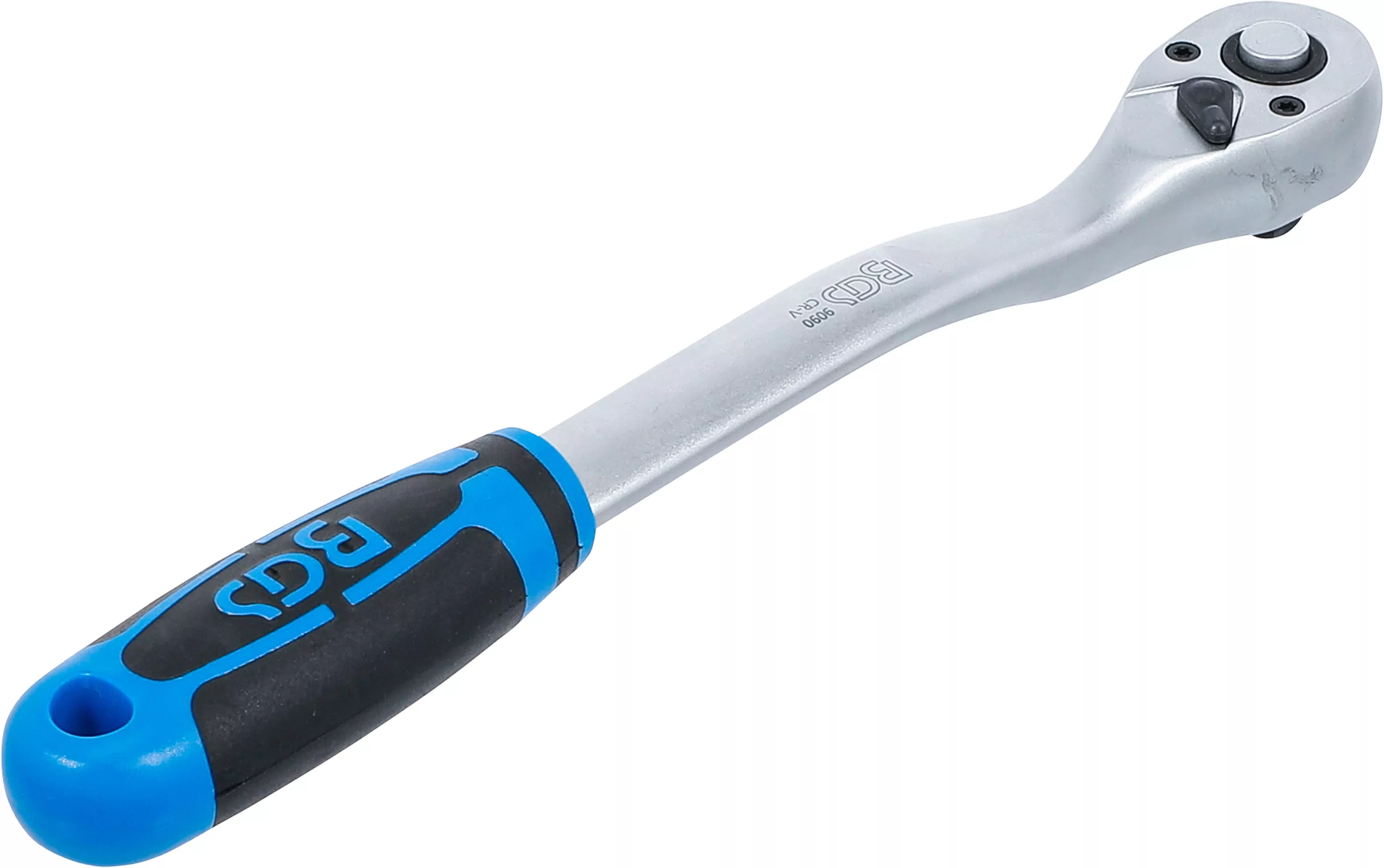 Umschaltknarre | extra lang | Abtrieb Außenvierkant 10 mm (3/8") | 254 mm