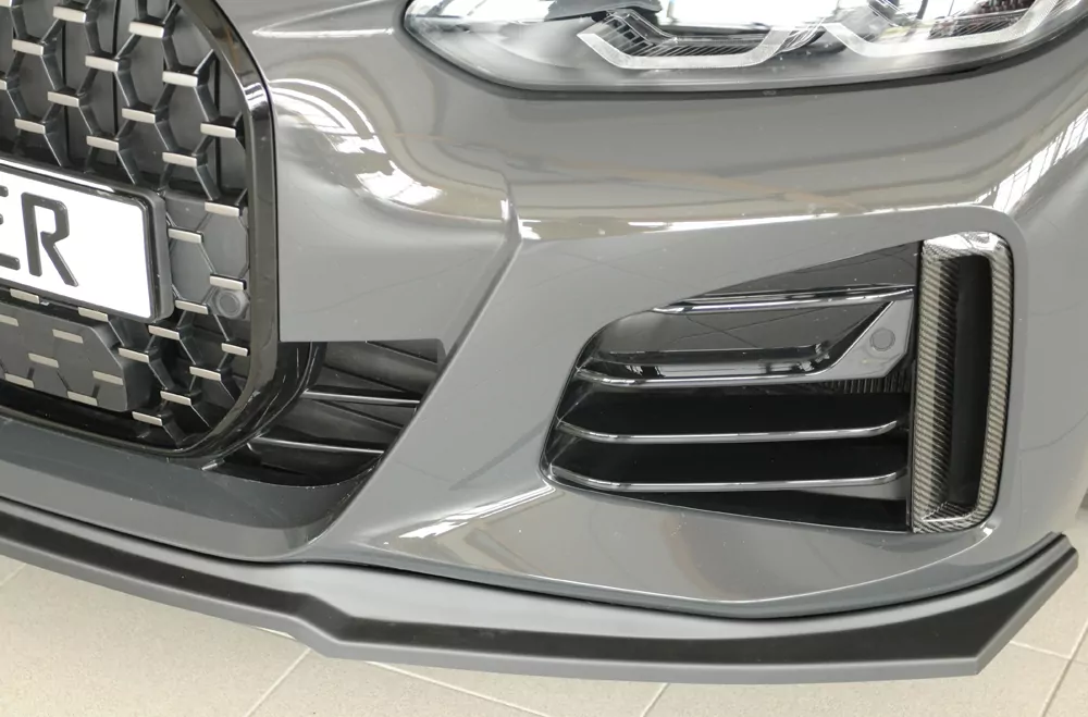 Rieger Spoilerschwert matt schwarz für BMW i4 M G26  (G4C) Gran Coupé (5-tür.)