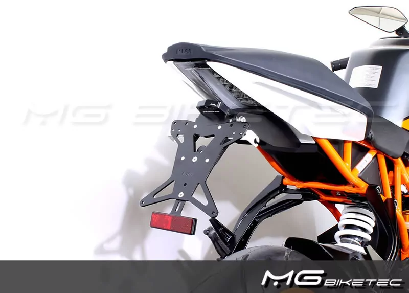 Kurzes Heck - Kennzeichenträger - Kennzeichenhalter für KTM 125 RC ab 2014-2016
