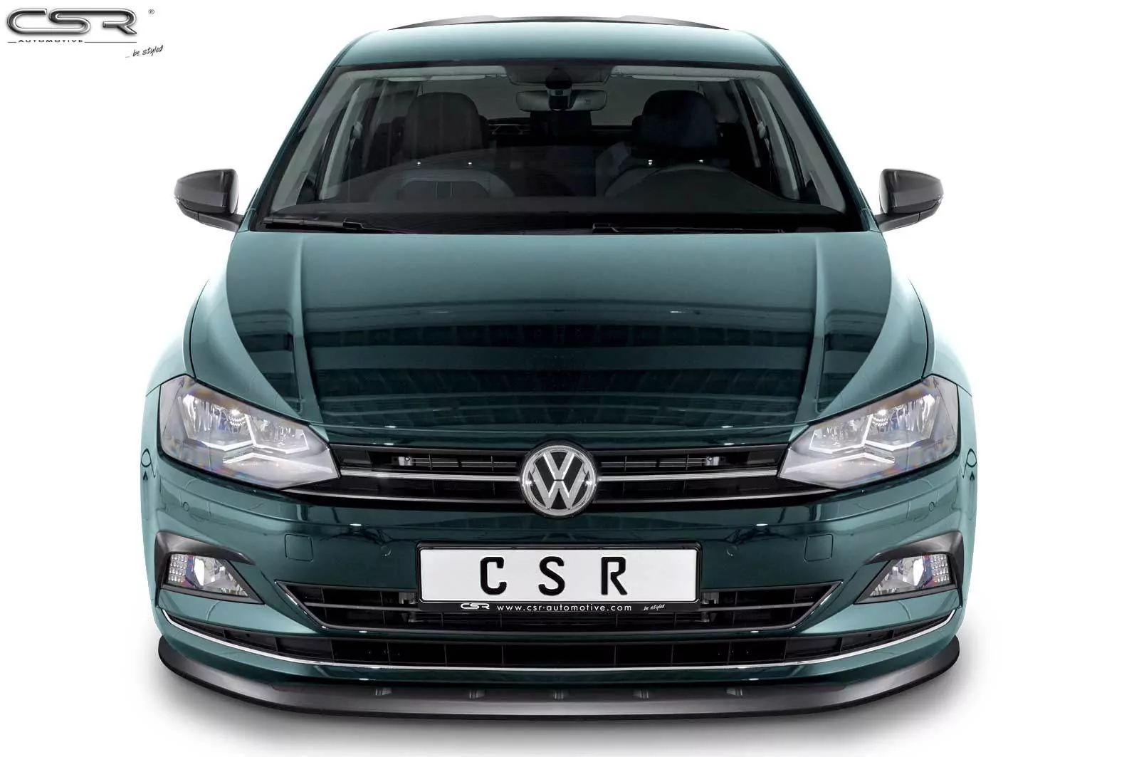 Airintakes für VW Polo 6 2G (Typ AW) AI030 Schwarz Strukturiert