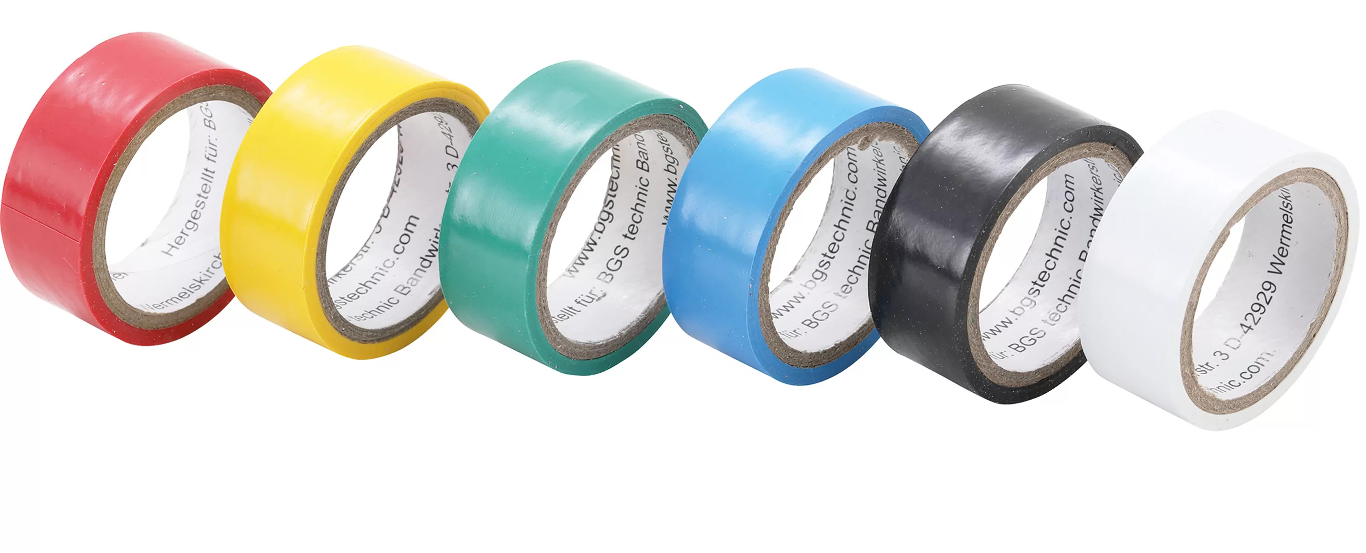 COLOR Multi-Klebeband Set | 19 x 3,5 m | 6-tlg.