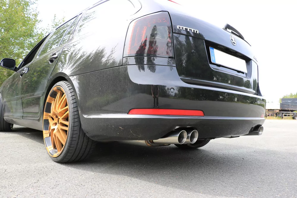 Skoda Octavia Typ 1Z RS inkl. Facelift  Endschalldämpfer rechts/links - 2x76 Typ 25 rechts/links