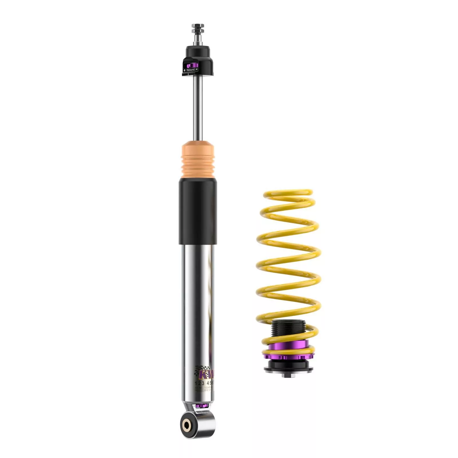 KW Gewindefahrwerk V3 inox VW POLO V (6R_, 6C_) 03/2009-