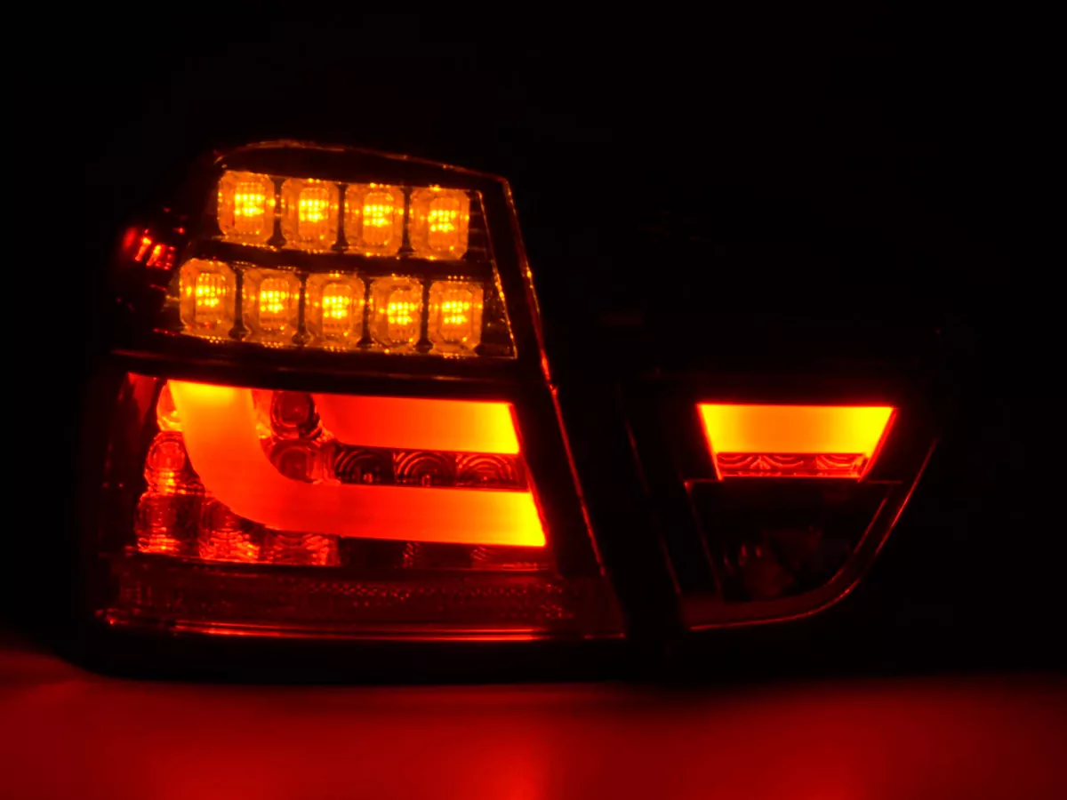 Rückleuchten Set LED BMW 3er E90 Limo Bj. 05-08 schwarz