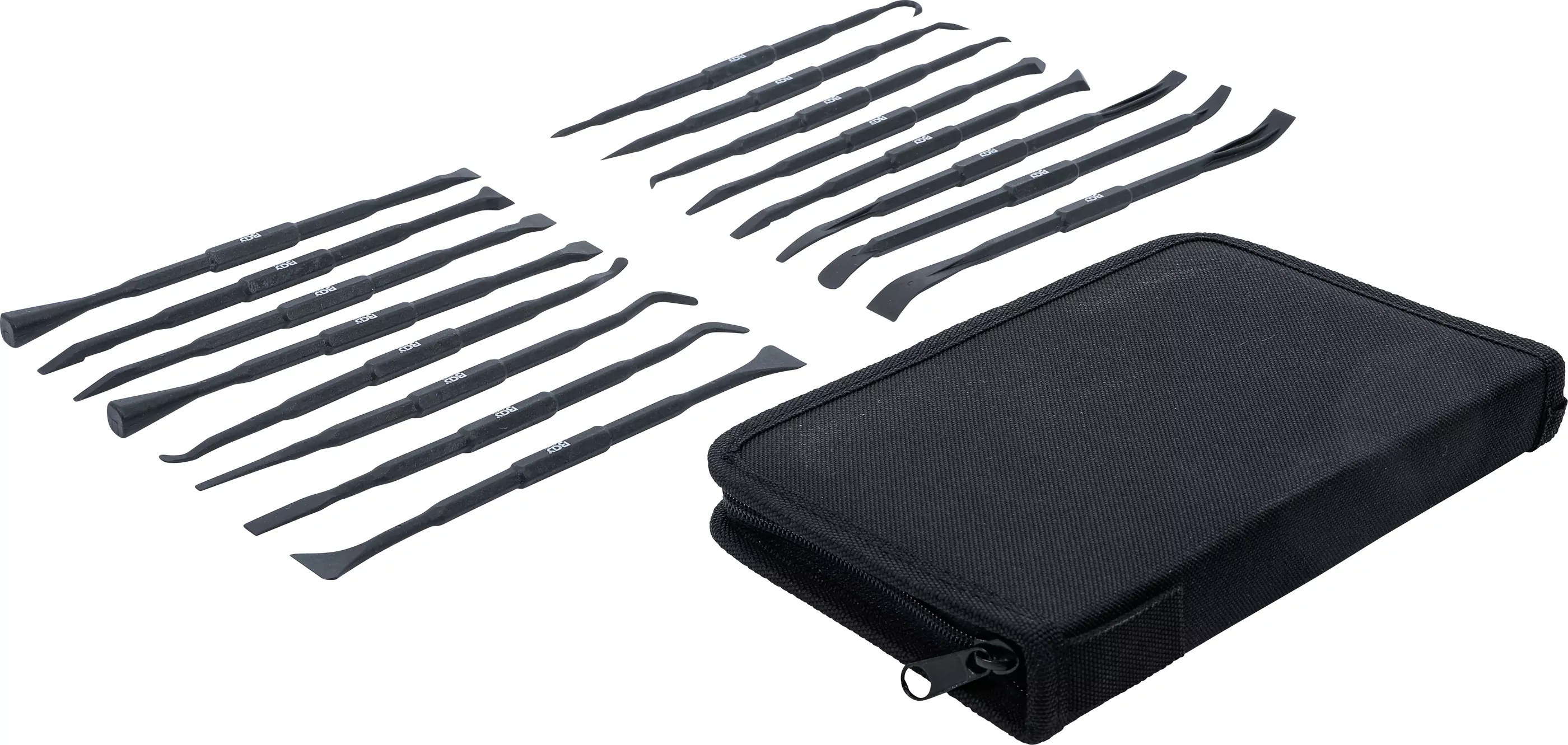 Kunststoff-Schaber und O-Ring / Dichtring Montage- / Demontage-Werkzeug-Satz | 16-tlg.