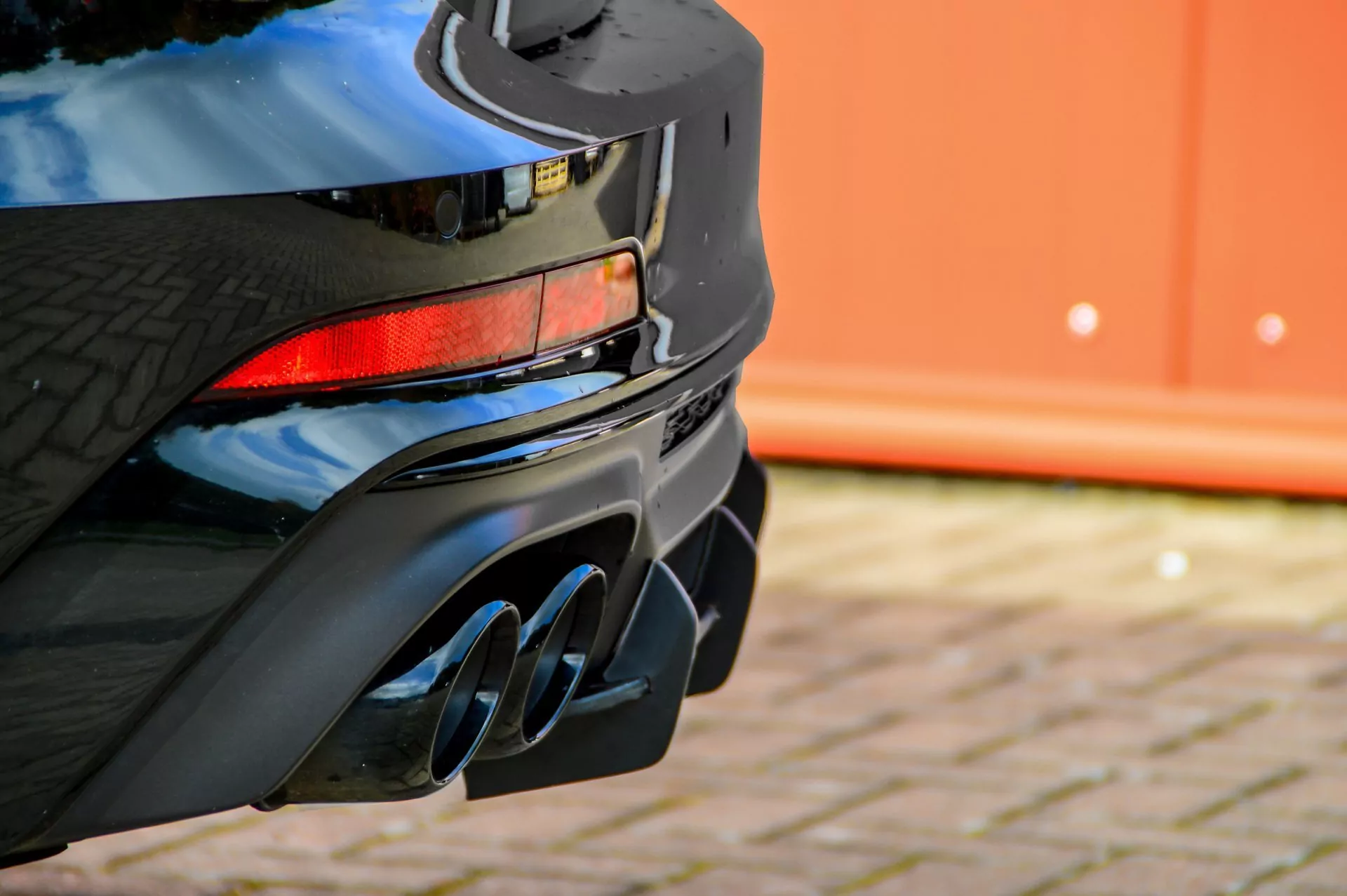 Gefräster Heckansatz für Audi A6 S-Line und S6 8C 4K