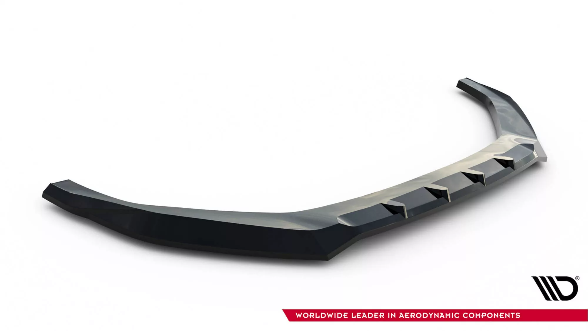 Front Ansatz Für  V.2 Audi A5 F5 Facelift Schwarz Hochglanz