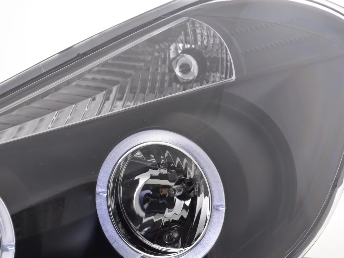 Scheinwerfer Set Renault Clio Typ R Bj. 05- schwarz (Nur für Rechtslenker)