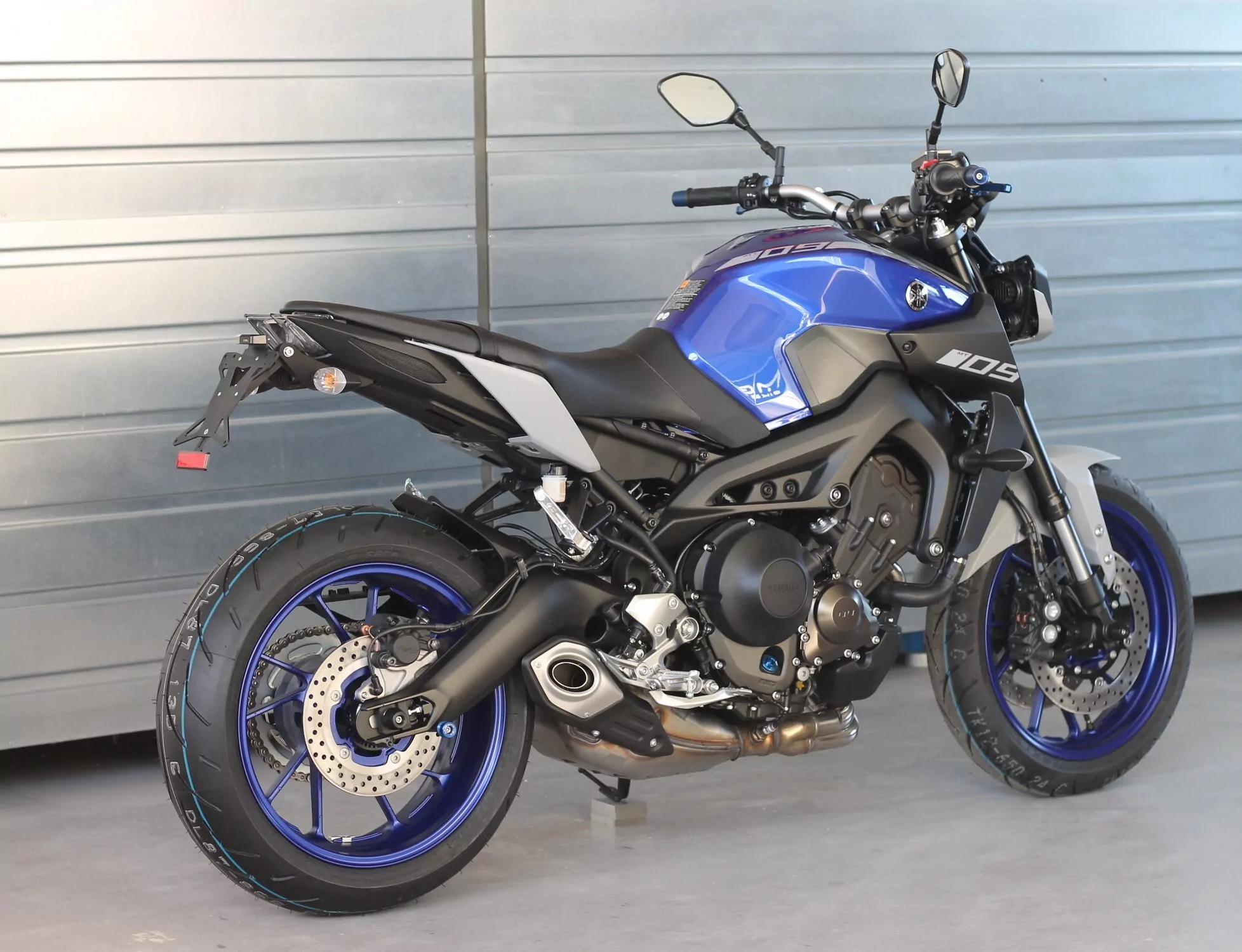 MG Biketec Kennzeichenhalter für Yamaha Tracer 900 / GT ab 2017-2019