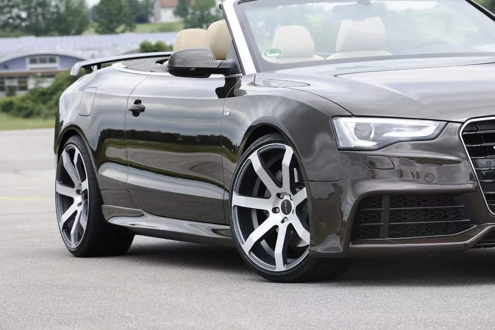 Rieger Seitenschweller für Audi A5 S5 (B8/B81) - Coupé 06.07-07.11 (bis Facelift) carbon optik