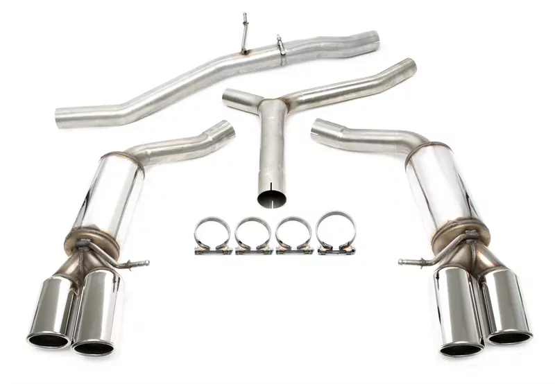 TA Technix Duplex Edelstahlanlage 2x80mm Links+Rechts passend für Audi A4 Limo.+Avant Typ 8K-B8 / A5 Typ 8T-B8 / A5 Cabriolet Typ 8F-B8