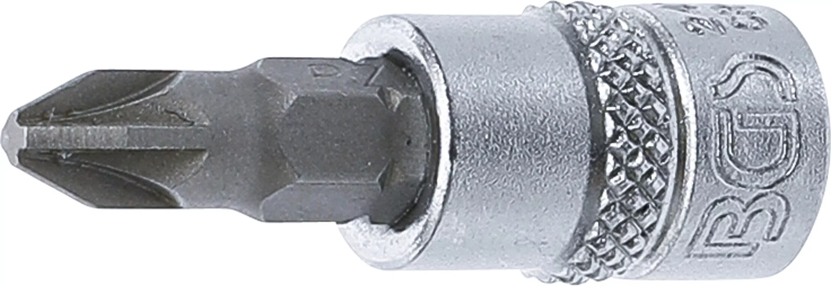 Bit-Einsatz | Antrieb Innenvierkant 6,3 mm (1/4") | Kreuzschlitz PZ2