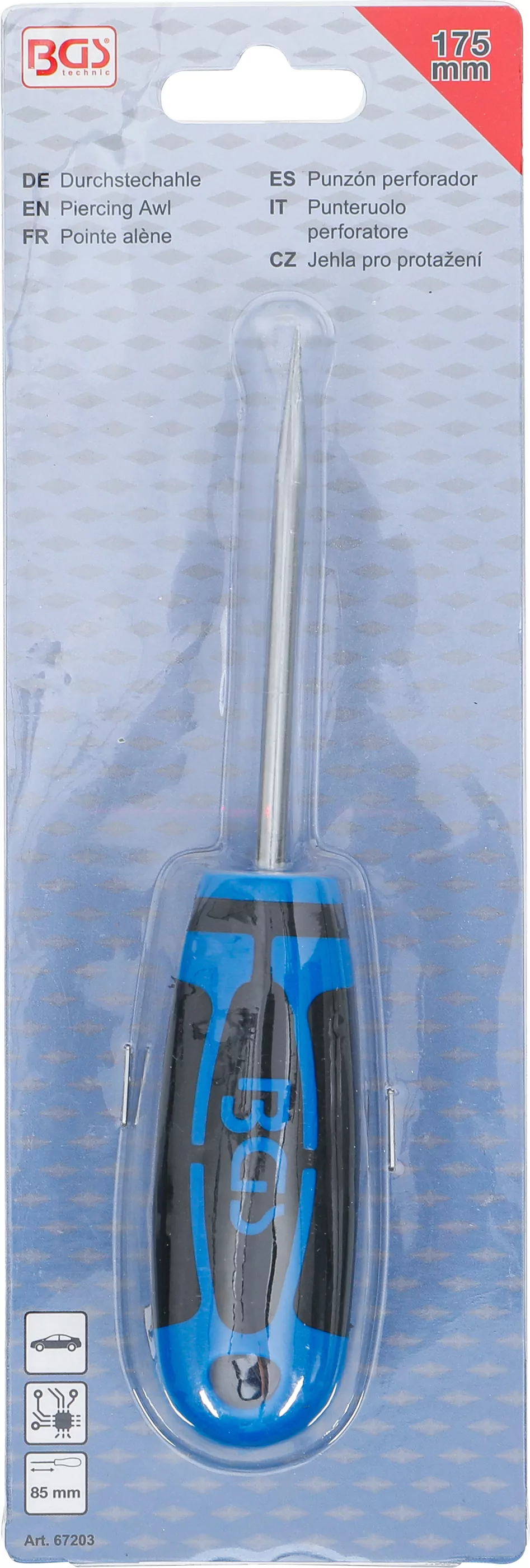 Durchstechahle | 175 mm