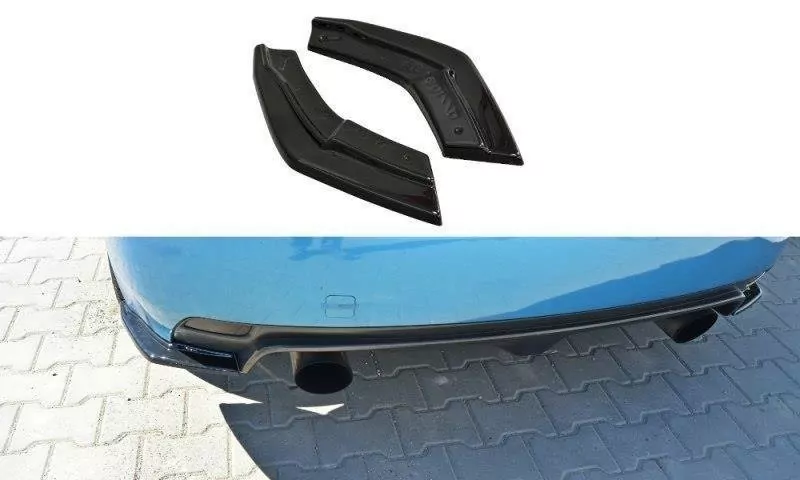 Heck Ansatz Flaps Diffusor Passend Für Diffusor Passend Für Subaru Impreza WRX STI 2009-2011 Schwarz Hochglanz Schwarz Hochglanz
