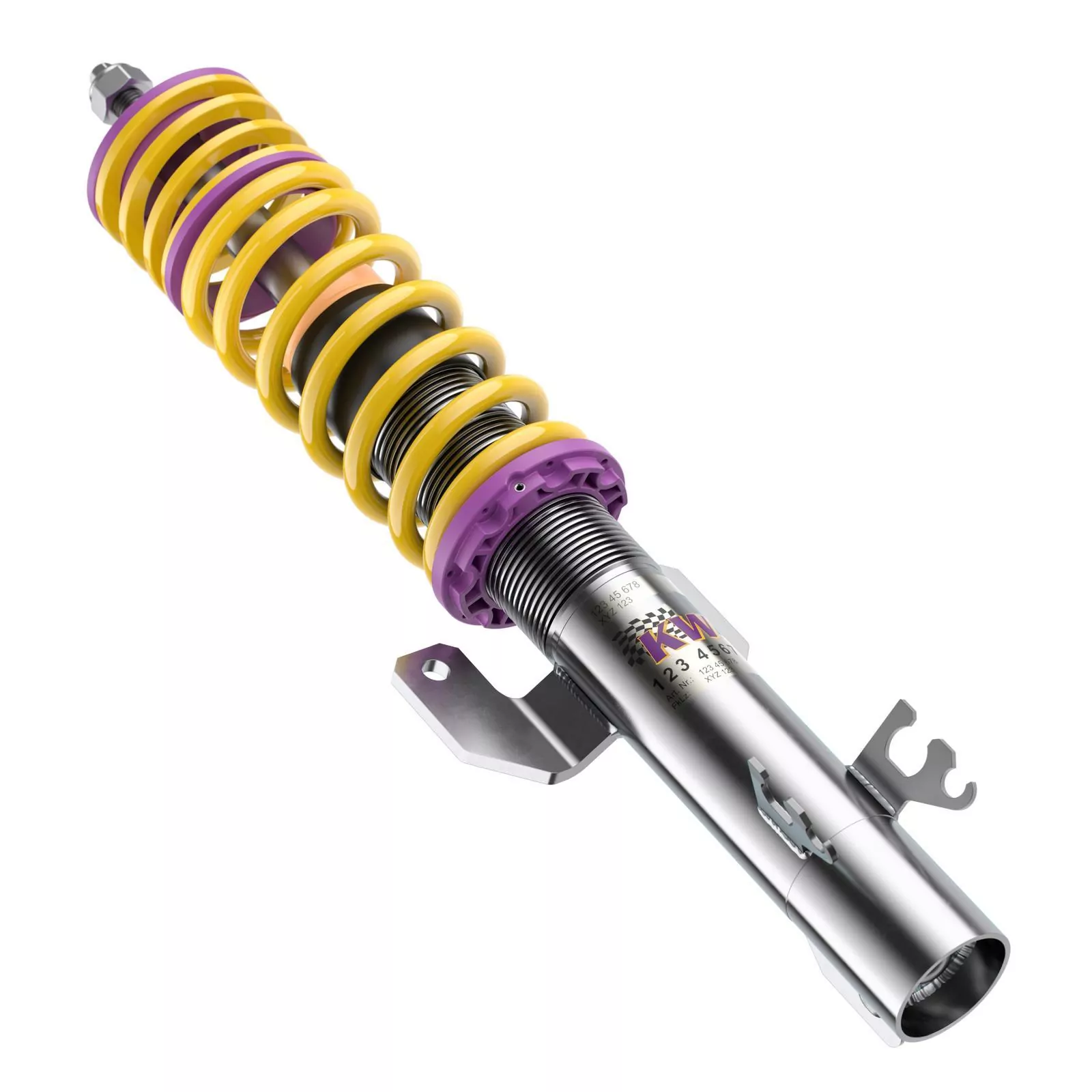 KW Gewindefahrwerk V2 inox VW POLO V (6R_, 6C_) 03/2009-