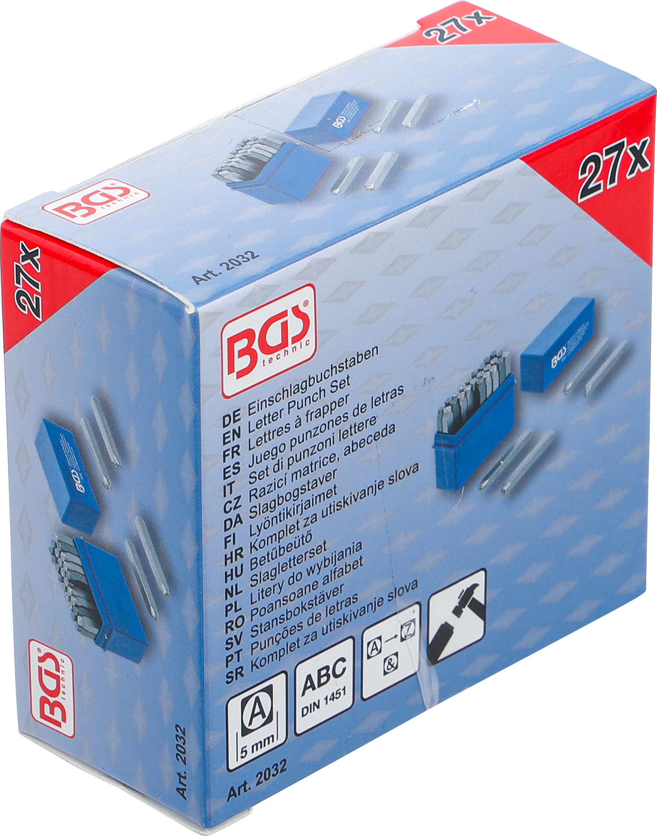 Einschlagbuchstaben | 5 mm