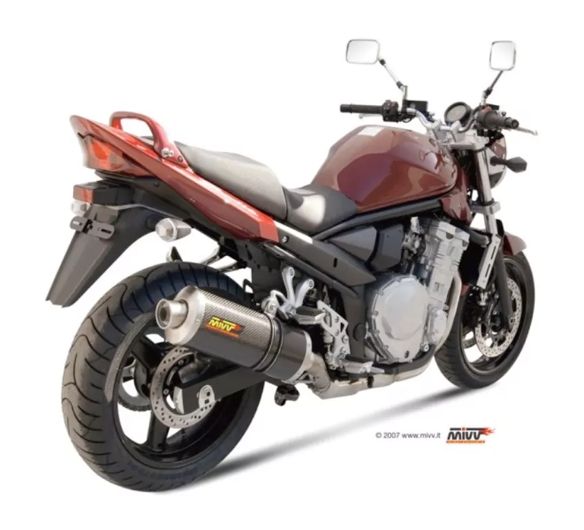 MIVV OVAL In Carbon Für SUZUKI GSF 650 BANDIT/GSX 650 F