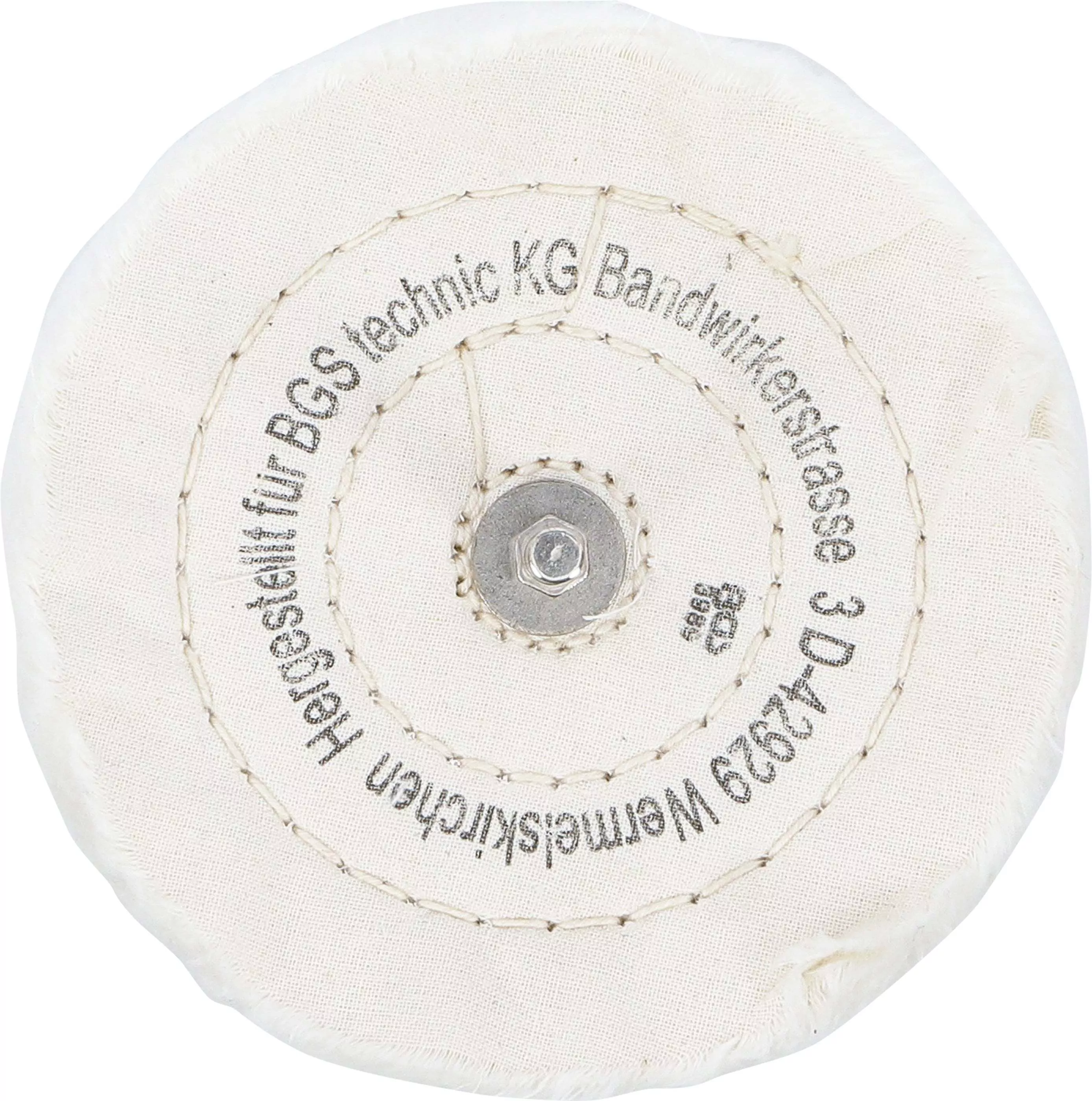 Polierscheibe mit Spanndorn | 6 mm