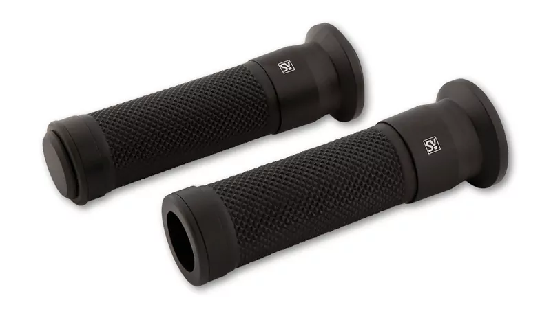 SHIN YO Marano Handlebar Grips Rubber, 7/8 Inch (22.2mm) 132mm (Pair)