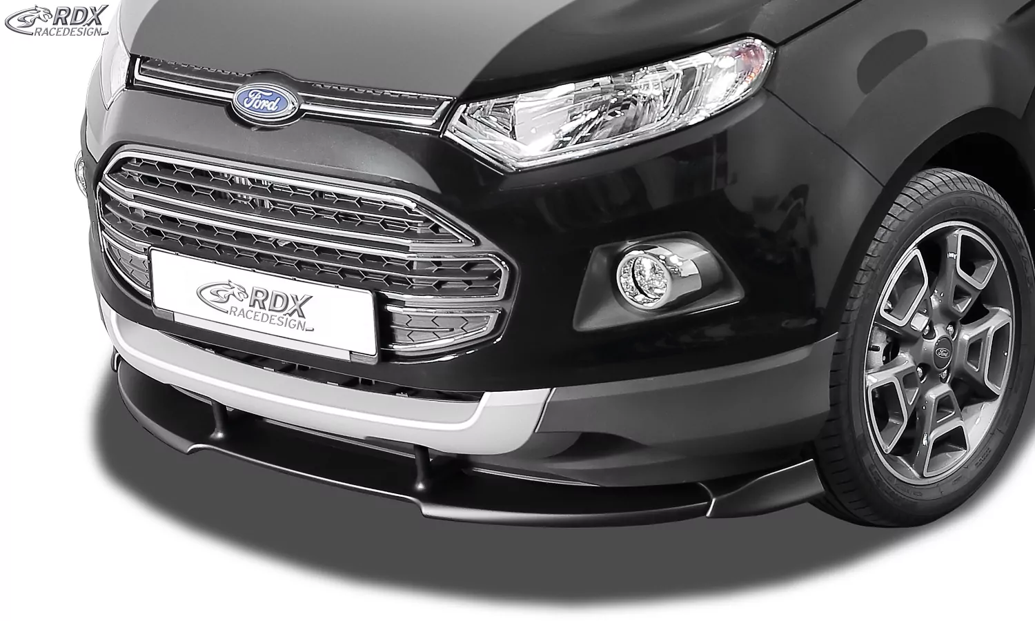 RDX Frontspoiler VARIO-X für FORD EcoSport 2014-2017 Frontlippe Front Ansatz Vorne Spoilerlippe