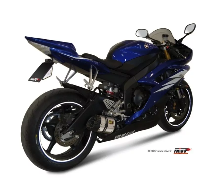 MIVV SUONO In Edelstahl Für YAMAHA YZF 600 R6 06-