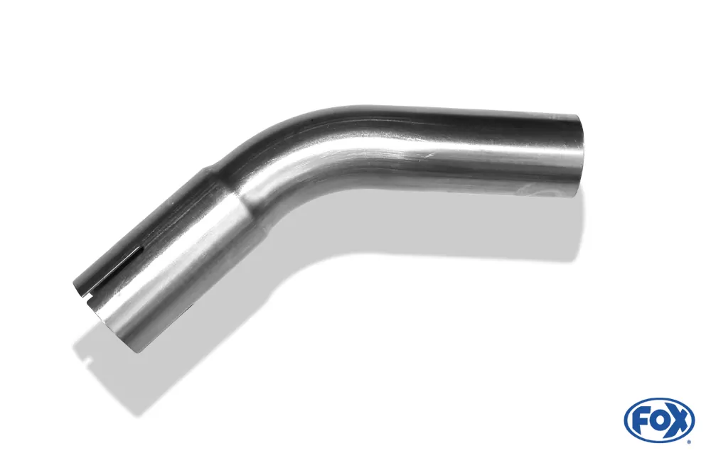 Uni-Rohrbogen 45° geweitet - d1Ø 40mm  Schenkellänge L1: ca. 95mm - Radius: 75mm