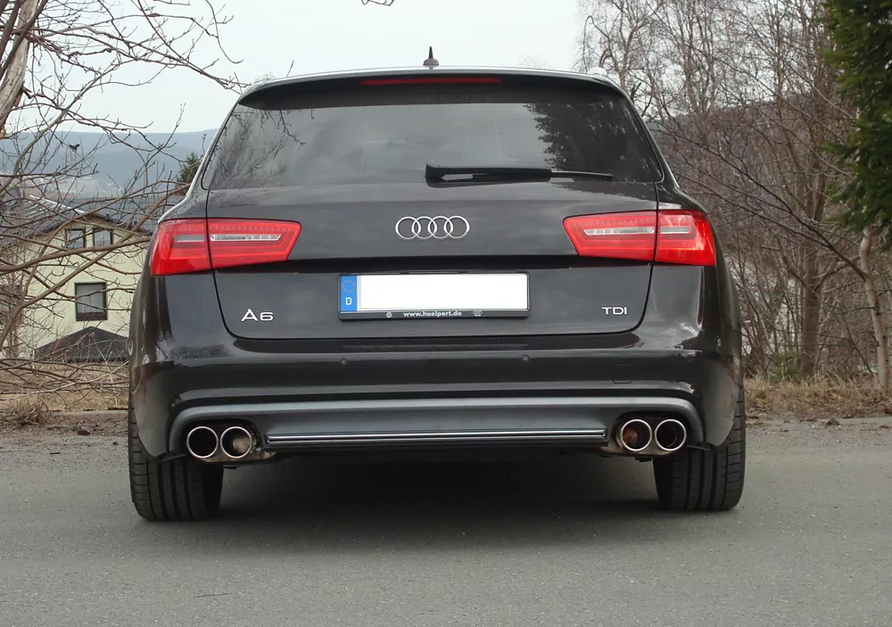 Audi A6 4G - 2,0l TFSI + 2,8l FSI  Endschalldämpfer rechts/links zweiflutig - 2x90 Typ 16 rechts/links
