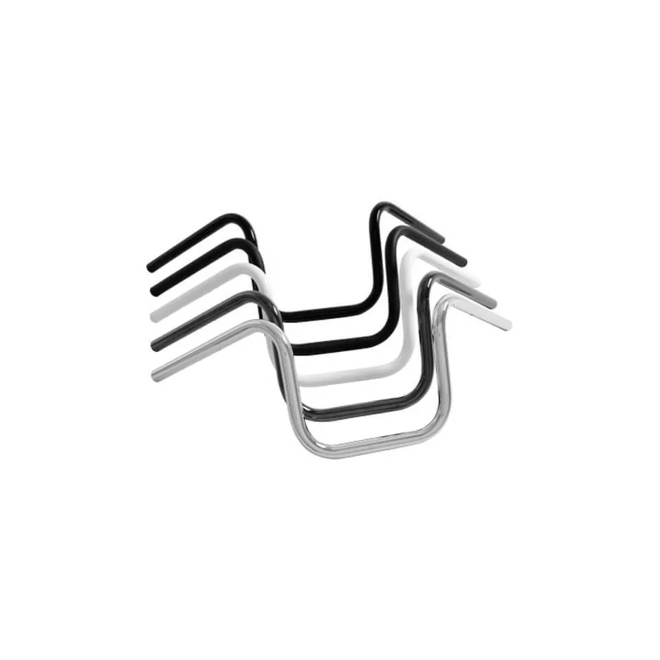 HIGHWAY HAWK Bad Hawk 1 inch handlebars with 3 holes, 845mm wide 240mm high, chrome