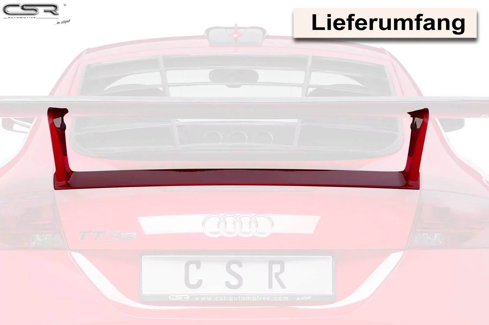 Heckflügel Halteplatte/Halter für Audi TT FV/8S ZB170