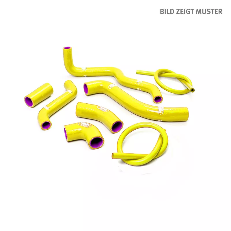 SAMCO SPORT Siliconschlauch Kit gelb für Aprilia RSV1000 RSV1000 Tuono Modelljahr 1998-2005