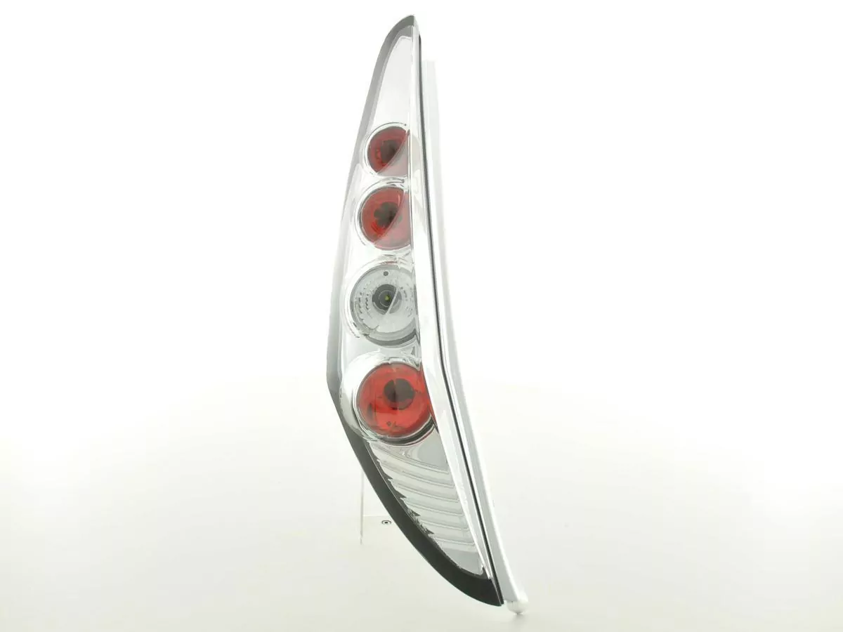 Rückleuchten Set Fiat Punto 3-trg. Typ 188 Bj. 00-03 chrom