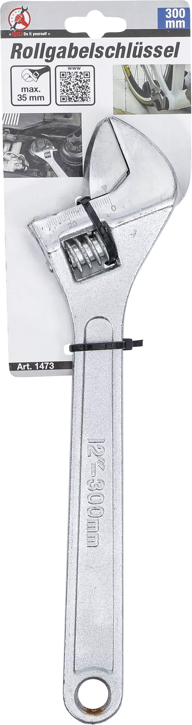 Rollgabelschlüssel | 300 mm | 35 mm