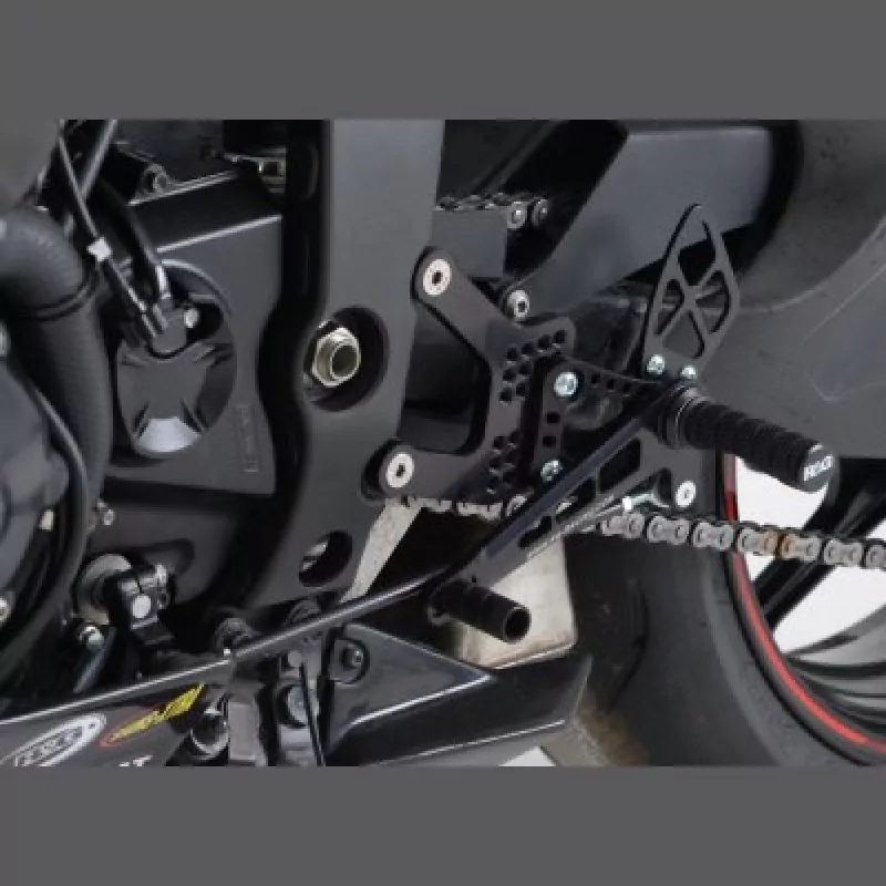NEW R&G Racing Fußrastenanlage Race Kawasaki ZX-6 R