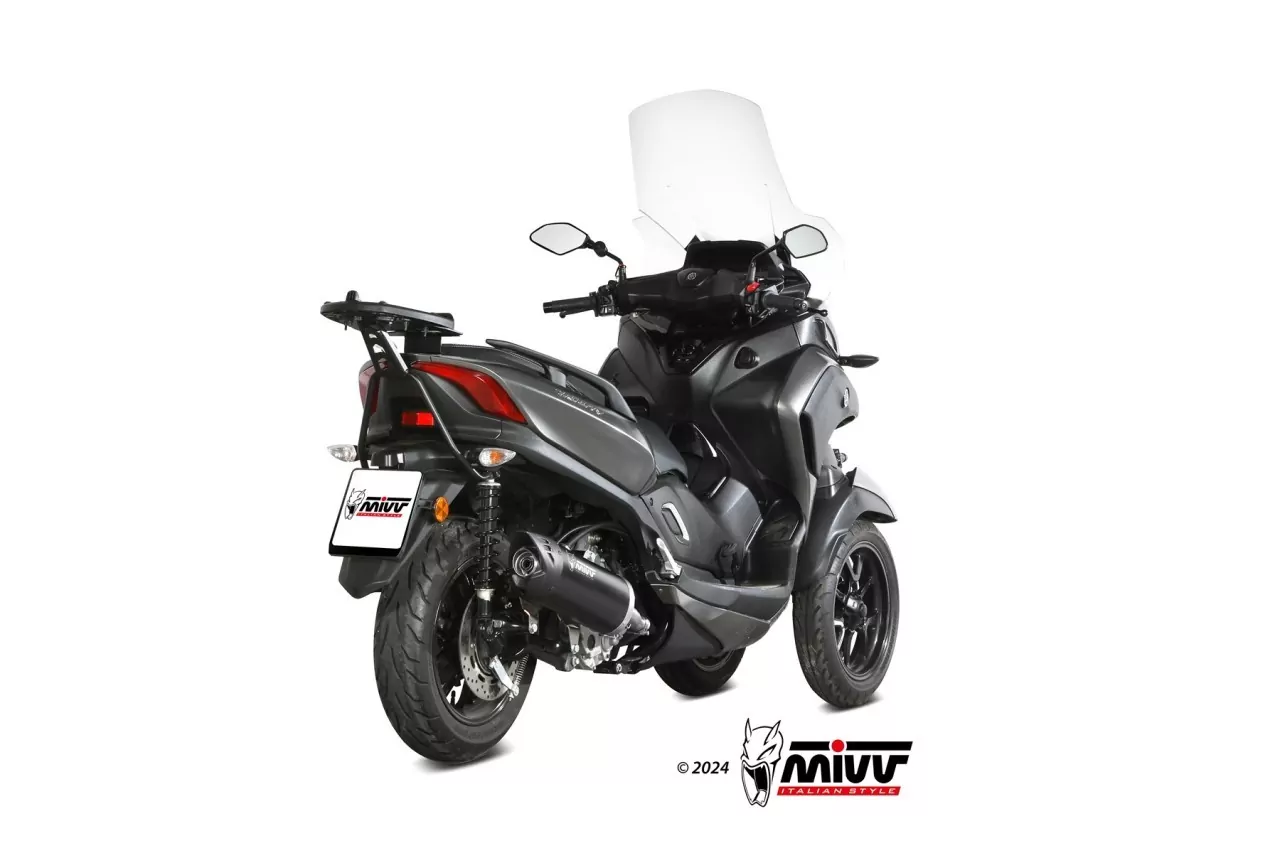 MIVV MOVER Edelstahl Schwarz YAMAHA TRICITY 300 21-24