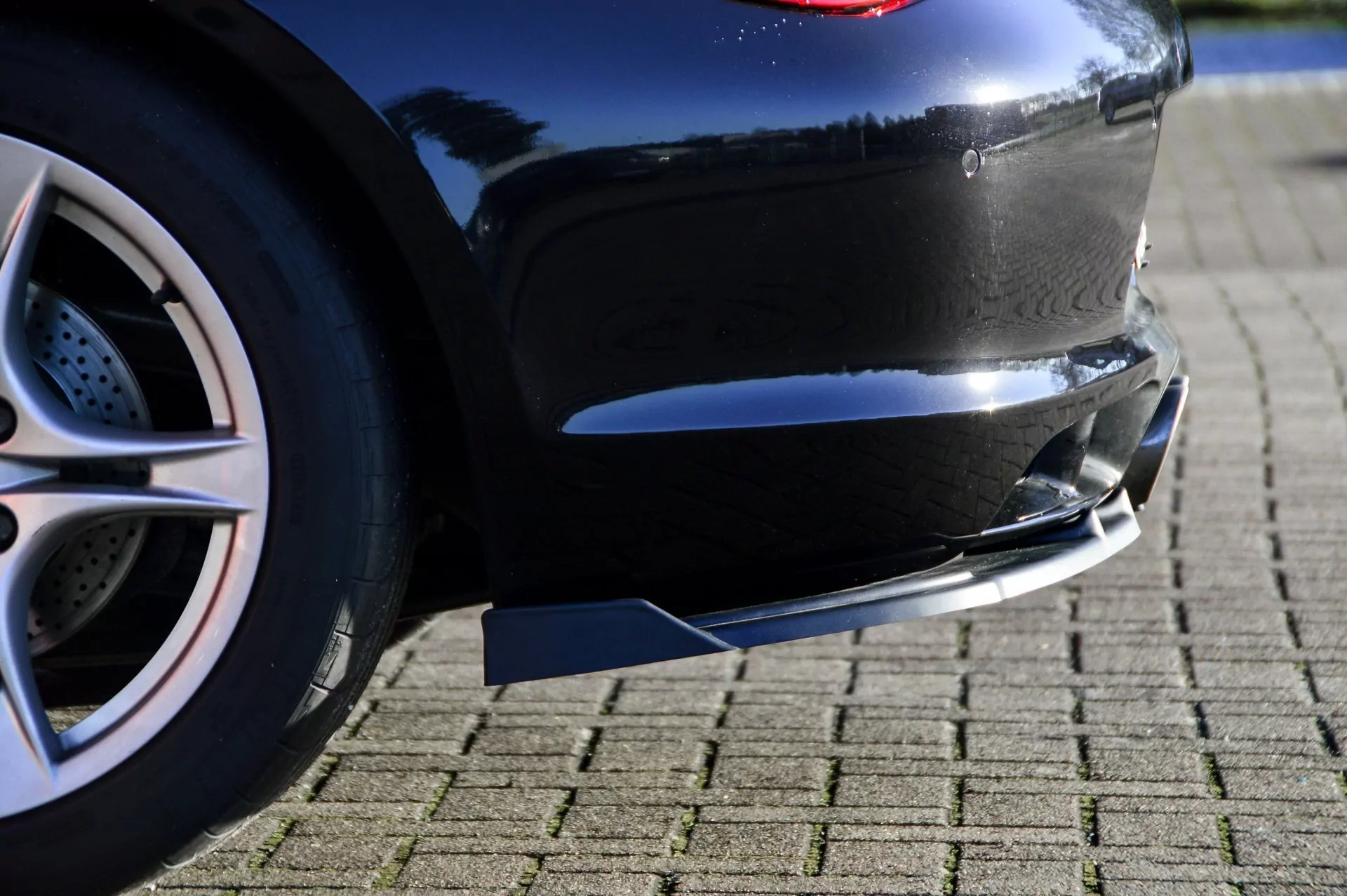 Heckansatz Seitenteile mit Wing für Porsche Cayman 987