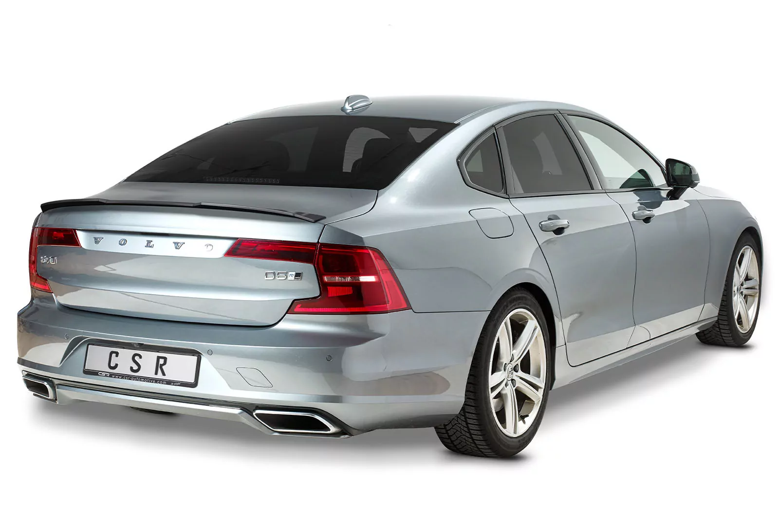 Heckflügel mit ABE für Volvo S90 HF799-M Carbon Look (matt)