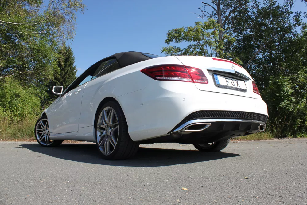 Mercedes E-Klasse A207 4/6-Zylinder Facelift  Endschalldämpfer rechts/links - mit Endrohrtulpe