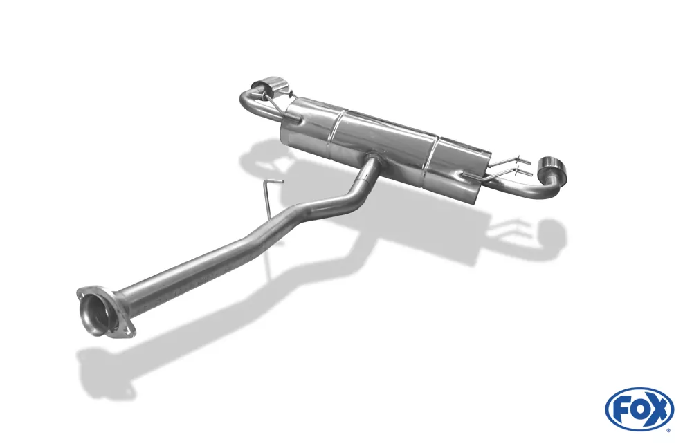 Mazda RX8  Endschalldämpfer quer Ausgang rechts/links - 115x85 Typ 38 rechts/links