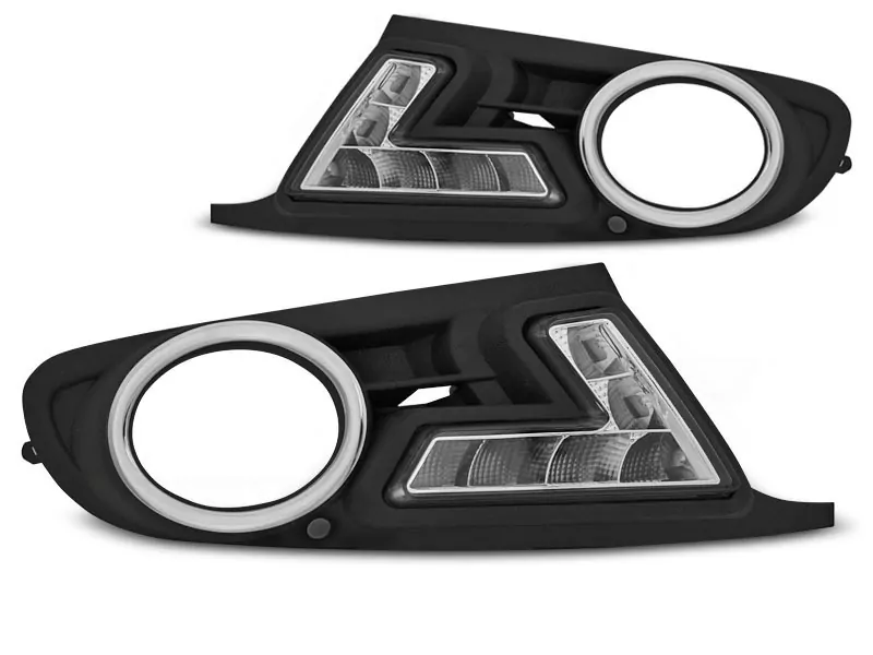 Fog Lights Frame Led Fits Vw Golf 6