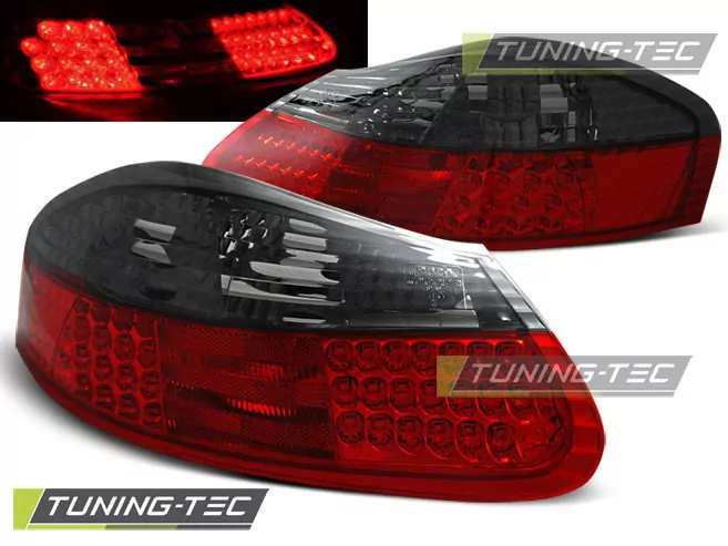 Led Tail Lights Red Smoke Fits Porsche Boxster 96-04