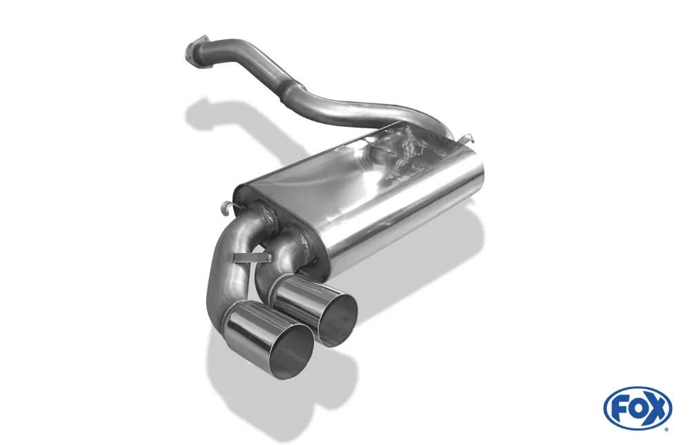 Audi Urquattro  Endschalldämpfer - 2x76 Typ 10